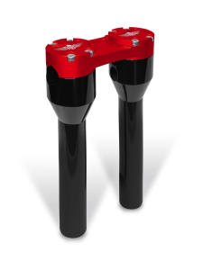 Clubstyle Straight Riser Black, Red