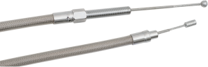 High-efficiency Braided Stainless Steel Clutch Cable Silver Standard, 3, nordicamoto.ro