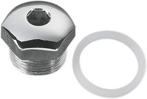 Transmission Oil Fill Plug Silver, 1, nordicamoto.ro