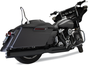 2:1 Outlaw Exhaust System Black, 2, nordicamoto.ro