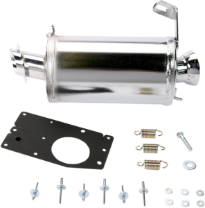 Rumble Pack Silencer Chrome, Polished