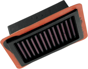 High-flow Air Filter Black, Orange, Red, 1, nordicamoto.ro