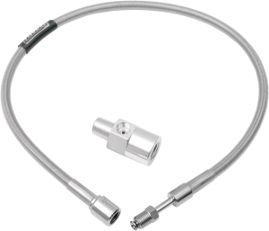 Oil Pressure Gauge Line Chrome