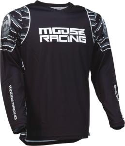 Tricou Moose Racing Qualifier Black/White