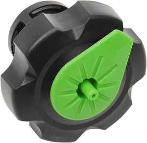 Quick Fill Fuel Cap Black, Green