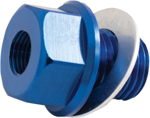 Oil Temperature Adapter Blue