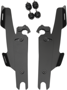 Fats/slim Windshield  Trigger-lock Complete Mount Kit Black, 2, nordicamoto.ro