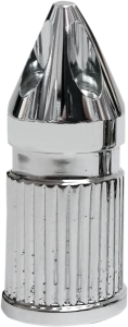 Spike Valve Stem Cap Chrome, 1, nordicamoto.ro