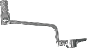 Pedală de frână pliabilă forjată, argintie, 1, nordicamoto.ro