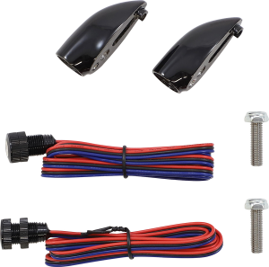 Lightning Bullets Run/brake/turn Led Lights Black, Gloss, 2, nordicamoto.ro