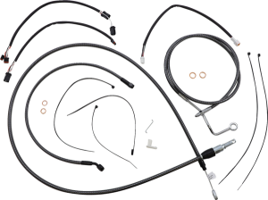 Karbonfibr Designer Handlebar Installation Kit Silver