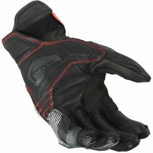 Manusi de piele MACNA ULTRAXX 2.0 S Negru/Albastru/Rosu, 5, nordicamoto.ro