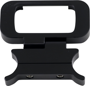 Adjustable Gauge Relocation Bracket Gloss Black