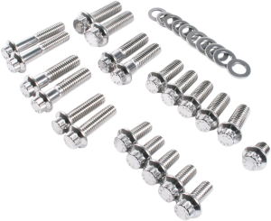 Dress Up Fastener Kit Silver