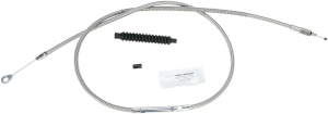 High-efficiency Stainless Steel Clutch Cable For Harley-davidson Silver +152 mm (6''), 1, nordicamoto.ro
