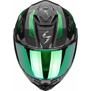 Casca integrala SCORPION EXO-1500 CARBON AIR PLATTED XXL Negru/Rosu, 3, nordicamoto.ro