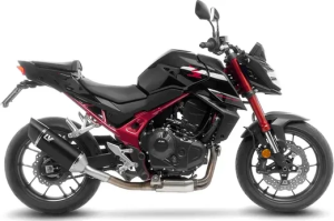 Tobă de eșapament LeoVince LV-14 R Black Edition Slip-On pentru Honda CB750 Hornet, 4, nordicamoto.ro