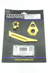 Steering Damper Mounting Kit Gold