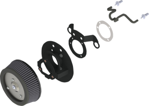 Vo2 Naked Air Cleaner Black, 1, nordicamoto.ro