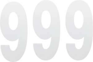 Standard Numbers White, 3, nordicamoto.ro