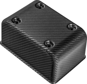 Fuse Box Cover Black, Matte, 2, nordicamoto.ro