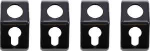 MOOSE RACING Tie-down Brackets Black 