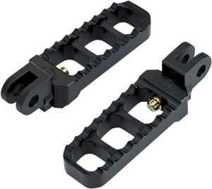 Serrated Footpegs Black Narrow, 3, nordicamoto.ro