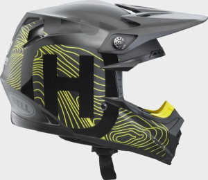 Casca Husqvarna Moto 9 Mips Gotland Yellow/Black, nordicamoto.ro