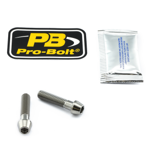Titanium Clip-on / Handle Bar Mount Bolt Kit, 1, nordicamoto.ro