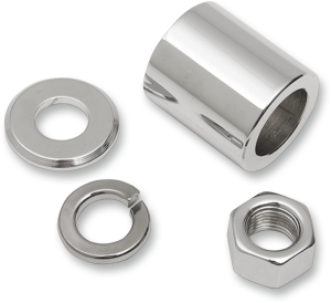 Axle Spacer/nut Kit Silver, 2, nordicamoto.ro