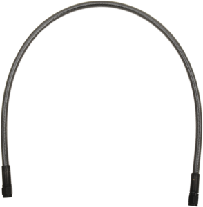 Braided Dot Universal Abs Brake Line Black, Black Pearl, 3, nordicamoto.ro