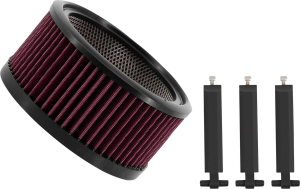 Big Power Filter Kit Black, 1, nordicamoto.ro