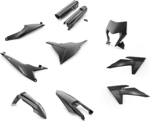 Kit plastice KTM EXC/EXC-F 24- Negru