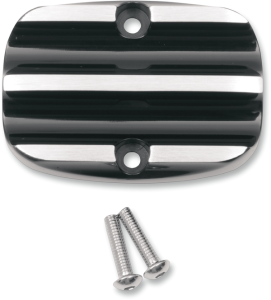 Master Cylinder Cover Black, Gloss, Powder-coated, 1, nordicamoto.ro