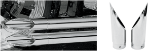 Family Jewel Exhaust Tip Chrome, 2, nordicamoto.ro
