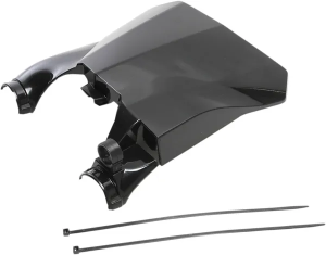 Stadium Number Plate With Fork Guards Black