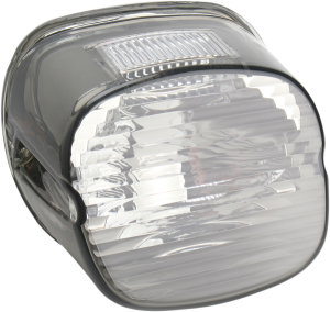 Laydown Taillight Lens With Top Tag Window Chrome, 2, nordicamoto.ro