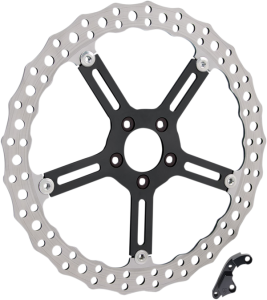 Big Brake Jagged Floating Rotor Kit Black, Silver, 1, nordicamoto.ro