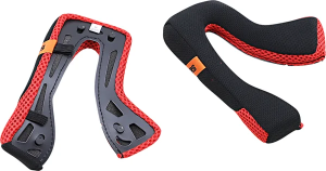 Sm5 Helmet Cheek Pad Gray, Red, 1, nordicamoto.ro