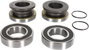 Watertight Wheel Collar And Bearing Kits Black, Silver