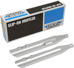 Slashdown Slip-on Mufflers Black