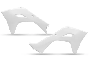 Radiator Covers For Kawasaki White 