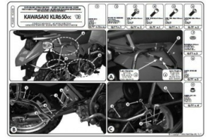 Cadru Principal Kappa KAWASAKI KLR 650 '07-'15