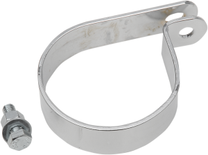 Muffler P-clamp Chrome, 1, nordicamoto.ro