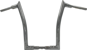 1-1/2(r) Ez Install Pointed Top Handlebar Silver, 2, nordicamoto.ro