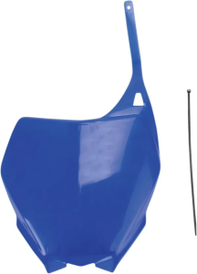 Replacement Front Number Plate Blue