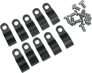 Anti-rattle Clip Black, 1, nordicamoto.ro