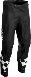 Pantaloni Thor Differ Black/White