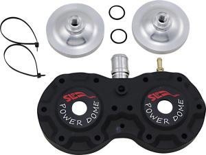 Power Dome Billet Heads Black