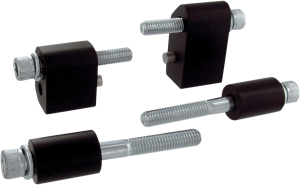 Driver Floorboard Extender Kit Black, 1, nordicamoto.ro